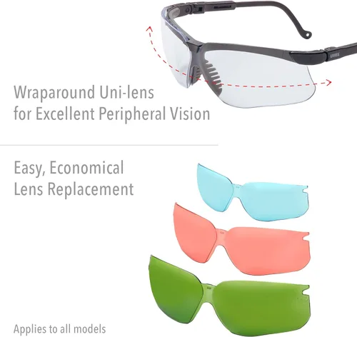 Miniatura 5 de Uvex por Honeywell Genesis - Lentes de seguridad con revestimiento antivaho Uvextreme