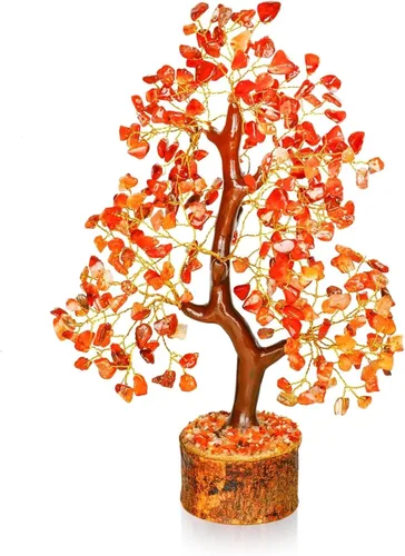 Miniatura 11 de Árbol de la vida con cristales de amatista, árbol púrpura, decoración de cristal, árbol de los chakras, regalos curativos para mujeres, decoración