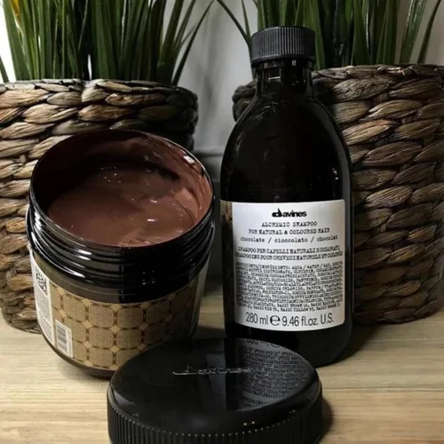 Miniatura 5 de Davines Alchemic Conditioner, Color Depositing Cream - Intensifies & Hydrates Tones with Jojoba Oil