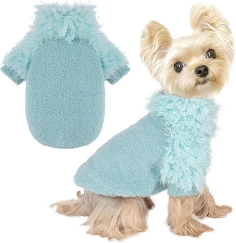 Miniatura 11 de Sudadera Chihuahua para Perros Ropa para Perros Pequeños Suéter para Perros Niña Niño Suéteres de Forro Polar Suave para Perros Pequeños y Medianos