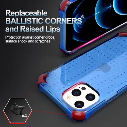 Miniatura 3 de BALLISTIC Raptor S Series Funda diseñada para iPhone 12 Pro Max (2020) con esquinas de B-Labs contra caídas, funda protectora para iPhone12 Pro Max