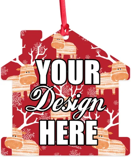 Miniatura 12 de Adornos de Navidad personalizados, colgante de cerámica personalizado con foto, texto/imagen, adorno colgante personalizado para parejas, niños