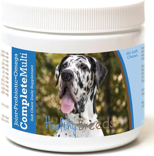 Miniatura 141 de Healthy Breeds Pug todo en uno multivitamínico suave masticable 60