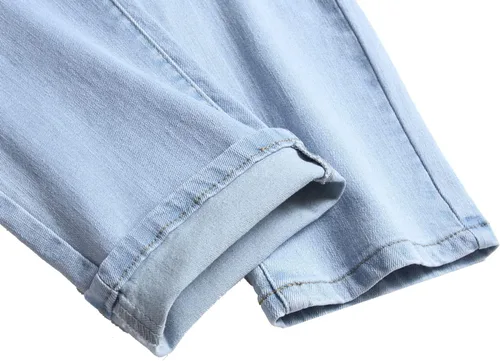 Miniatura 6 de Jeans rasgados para hombre, ajustados, elásticos, desgastados, cómodos, de moda