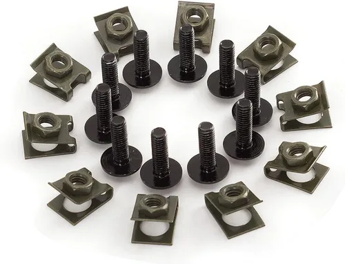 Miniatura 2 de 30 unids M6 0.236 in motocicleta carenado cuerpo tornillo tornillo spire velocidad sujetador tuerca ajuste para S1000RR CBR1000RR Ninja ZX10R