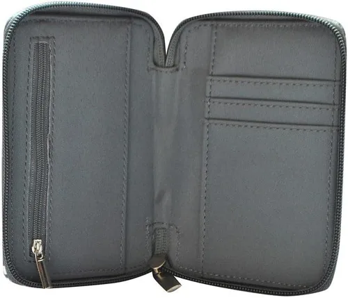 Miniatura 4 de Gray Flecha impresión ngil Quilted Wristlet cartera