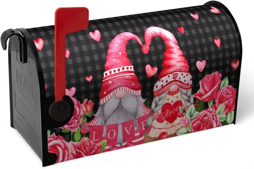 Miniatura 44 de Funda para buzón de verano magnética, girasol de verano impermeable, fundas para buzón de primavera, mariposas florales, buzón de poste, cubiertas