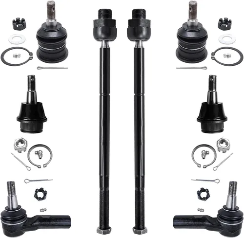 Miniatura 45 de Detroit Axle – Kit de suspensión delantera para Hyundai 2013-2018 Santa Fe 2 enlaces de barra de estabilizador 4 varillas de amarre interiores