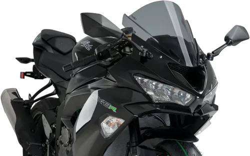 Miniatura 2 de Pantalla de carreras Puig 3177F para Kawasaki ZX-6R 19- C/gris oscuro