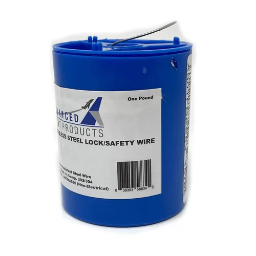 Miniatura 2 de ADVANCED PILOT PRODUCTS APLICACIÓN - Cable de seguridad de acero inoxidable de grado aeronáutico MS20995C ASTMA580 302/304