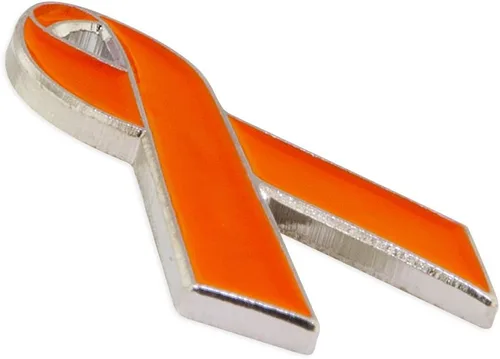 Miniatura 46 de PinMart Awareness - Pin de solapa esmaltado – Pin de cinta chapado en níquel y oro – Cinta de prevención y conciencia – Broche de joyería con parte