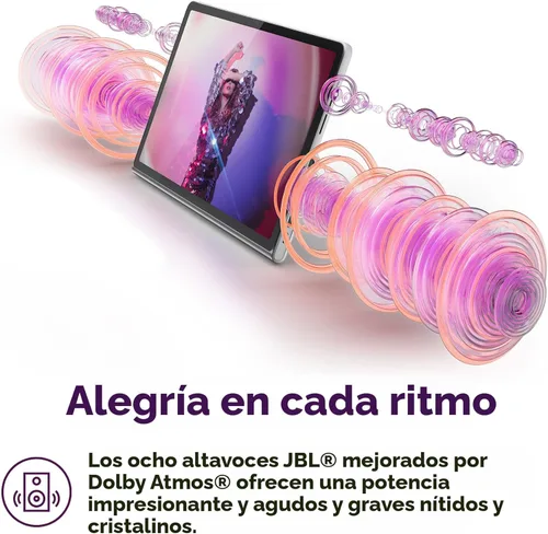 Miniatura 3 de Lenovo Tab Plus - 2024 - Tablet de entretenimiento premium - 8 altavoces JBL® - Pantalla táctil LCD 2K de 11.5" - Memoria de 8 GB - Almacenamiento