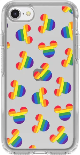 Miniatura 3 de OtterBox Funda para iPhone 7/8 y iPhone SE de 3ª y 2ª generación de la serie Symmetry - Mickey Pride, ultra suave, compatible con carga inalámbrica
