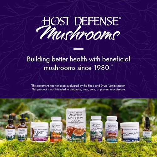 Miniatura 7 de Host Defense® MycoBotanicals Cerebro, ayuda a la claridad mental, 60 unidades, 60, 1