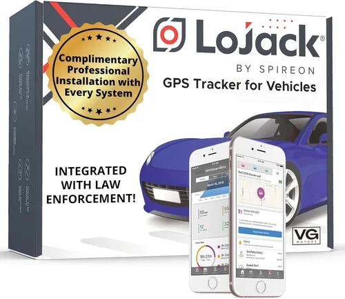 LoJack para automóviles | Rastreador GPS para vehículos sin tarifa mensual | Dispositivo antirrobo para automóvil | Instalación profesional incluida