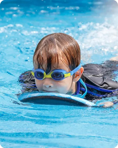 Miniatura 5 de findway Gafas de natación para niños, antivaho y sin fugas, para niñas de 3 a 14 años