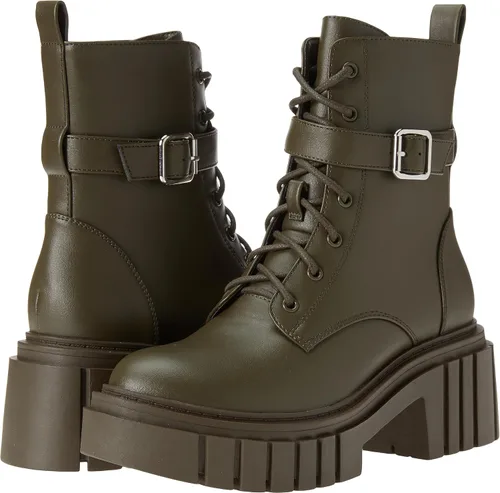 Miniatura 7 de The Drop Botas de combate con plataforma con cordones Koi para mujer