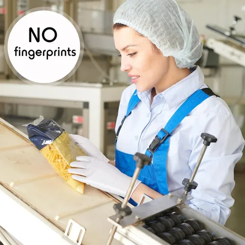 Miniatura 5 de Jecery Guantes de algodón blanco paquete a granel hidratante durante la noche eczema de mano seca delgada forro de inspección para joyería colección