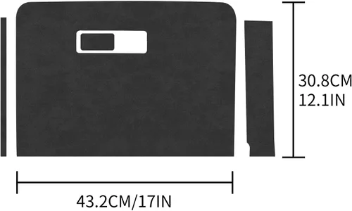 Miniatura 4 de KUNGKIC Adhesivos para guantera Toyota GR86 Subaru BRZ 2021 2022 2023 2024 2025 Adhesivos de guantera 9002 Color de gamuza italiana Adhesivos