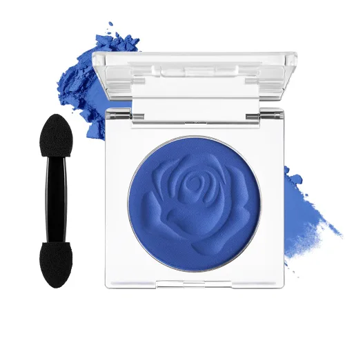 Miniatura 14 de DE'LANCI Sombra de ojos gris oscuro mate, paleta de sombra de ojos gris mate individual de larga duración maquillaje de ojos grises naturales