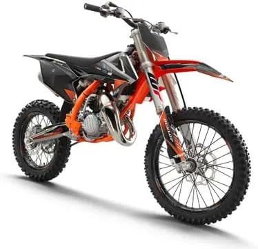 Miniatura 4 de Kit de base gráfica SX 50 Surge Black Senge 1998-2001 compatible con KTM