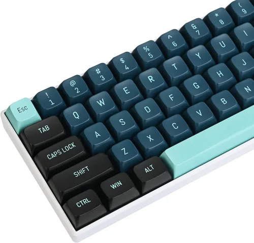 Miniatura 19 de GTSP 61 Teclas 60 Por Ciento, Teclas Ducky One 2 Mini para Teclado Mecánico Perfil OEM RGB PBT Set de Teclas con Extractor de Teclas para Cherry MX
