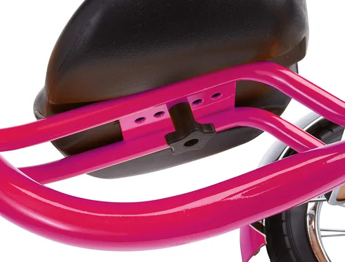 Miniatura 6 de Schwinn Bicicleta Roadster para niños pequeños, triciclo clásico para niños, marco de triciclo de acero de posición baja con campana y borlas