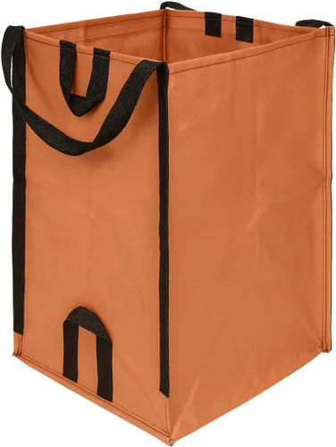 Miniatura 15 de DURASACK Heavy Duty Home and Yard Bags 48-Gallon Reusable Self-Standing Lawn and Leaf Bags Garbage Can with Reinforced Handles, Black