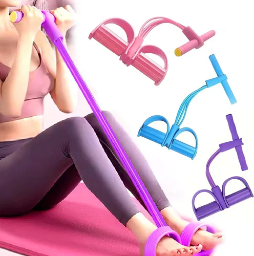 Miniatura 3 de Equipo de fitness Banda de resistencia Pedal Entrenador de ejercicio para entrenamiento de cuerpo completo y entrenamiento de fuerza en el gimnasio