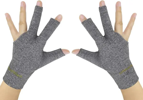Miniatura 14 de Scott Edward Guantes de billar 10 piezas/set 3 dedos abiertos Guantes de billar Guantes de taco de piscina Spandex para mano izquierda o derecha