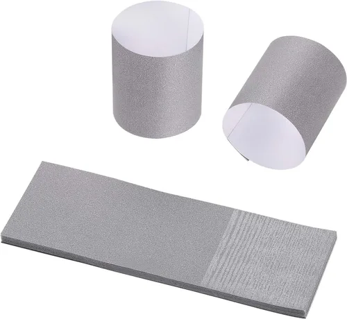 Gmark Servilleta de papel Caja de 500, servilleteros de papel autoadhesivos (gris) GM1106A