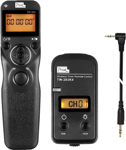 Miniatura 11 de Pixel Remote Timer TW283-L1 Temporizador de liberación de obturador remoto para Panasonic S5 S1 G95 G91 G90 G9 G10 G70 GH3 GH4 GH5 GH6 GX7 G85 G81