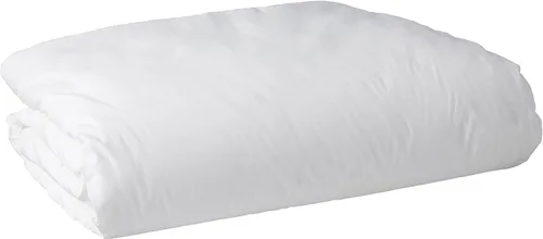 Miniatura 10 de Allersoft, protector de edredón para control de alergias y ácaros, 100% algodón, Algodón, Blanco, gemelo