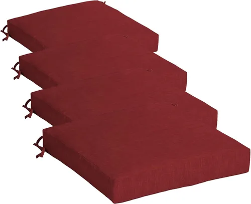 Miniatura 55 de Arden - Cojín de asiento de espuma para interiores y exteriores, paquete de 2, 17 x 16, cojín de patio, repelente al agua, resistente a
