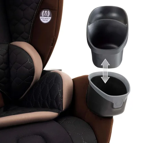 Miniatura 8 de Evenflo EveryFit/All4One - Asiento convertible 3 en 1 para automóvil con funda de limpieza rápida (marrón Belmont)