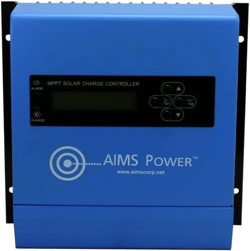 Miniatura 9 de AIMS Power SCC80AMPPT Controlador de carga solar MPPT de 80 amperios; carga sistemas solares de 12, 24, 36 y 48 voltios; carga de 4 etapas; selector