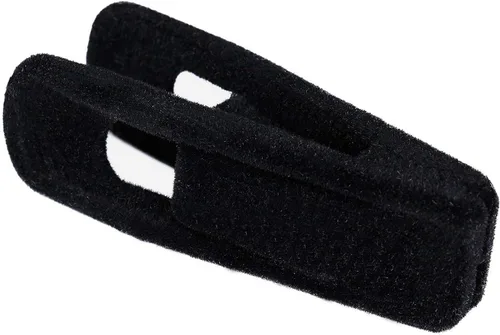 Miniatura 4 de Tinfol Clips de terciopelo para colgar, paquete de 24 clips negros para colgar pantalones, alfiler de ropa de apertura grande, clip fuerte flocado