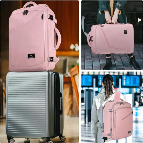 Miniatura 43 de MATEIN - Mochila de viaje extragrande de 10.56 galones, mochila de viaje ampliable apta para aerolíneas, para viajeros de fin de semana, hombres