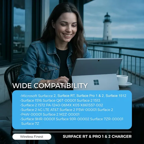Miniatura 4 de Cargador adaptador de corriente alterna de repuesto para Microsoft Surface 2, Surface RT, Surface Pro 1 y Pro 2 1512 1513 1516 1572 1601 i5 i7
