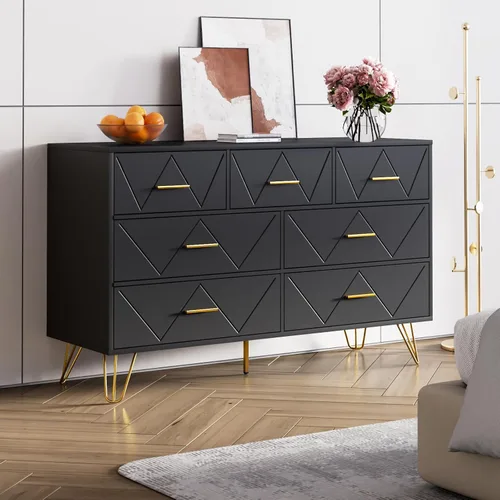 Miniatura 3 de Cómoda de 7 cajones para dormitorio
