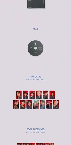 Miniatura 4 de SEVENTEEN FML 10th Album Deluxe Version 264p PhotoBook+12p Lyric Book+13p PhotoCard+10p Team PhotoCard+Tracking Sealed SVT