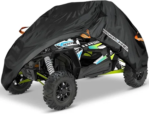 Miniatura 8 de NEVERLAND Cubierta UTV de Servicio Pesado – cubierta lado a lado con material Oxford 300D compatible con Polaris RZR Yamaha Rhino Can-Am Defender