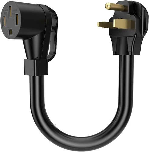 Miniatura 6 de HENGYI Cable adaptador de soldador NEMA 14-50P a 6-50R, cable adaptador de RV/rango/generador, cable STW 6AWG resistente, 250V, 50Amp, 1.5 pies