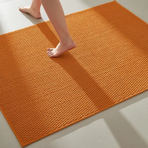 Miniatura 38 de TYUU Alfombras de Baño Antideslizantes Lavables, Tapete de Baño Súper Absorbente Delgado de Pila Baja para Secar Rápido, Alfombra de Baño Pequeña