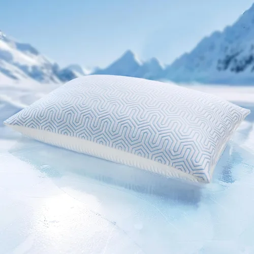 Miniatura 9 de puredown® Almohadas de Plumas y Plumón de Ganso para Dormir, Almohadas de Cama Suaves para Dormir con Funda de Algodón 100%, Juego de 2, Tamaño King