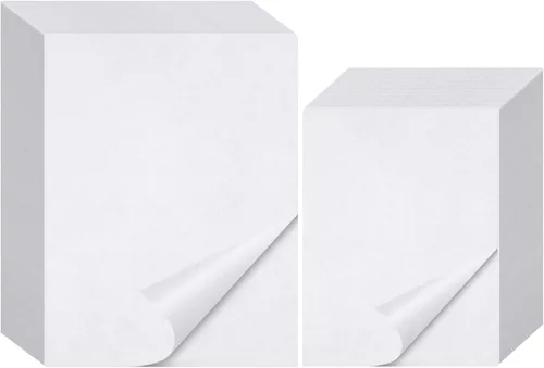 Patelai 200 piezas de papel de liberación de pintura de diamante, cubierta antiadherente de doble cara 5D accesorios para adultos (6.3 x 4.7 in, 5.9