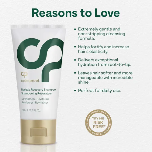 Miniatura 4 de Colorproof Baobab Recovery Shampoo for Damaged Color-Treated Hair, Strengthens & Repairs, Sulfate-Free, Vegan