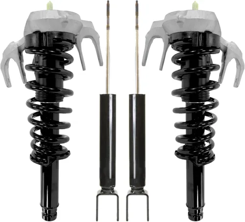 Miniatura 94 de Detroit Axle - Amortiguadores de puntales para Nissan Sentra 2007-2012 [Base S SL SR] Puntales delanteros completos con amortiguadores traseros
