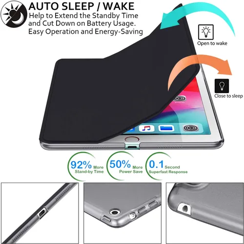 Miniatura 3 de DuraSafe Cases Para iPad 9.7 Pulgadas Air 1st Generation [Air 1 2013] A1474 A1475 A1476 MD785LL/B MD788LL/B MD786LL/B MD789LL/B MD787LL/B Trifold PC