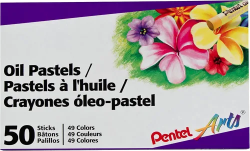 Pentel PASTELES DE ACEITE 50 CUENTA (juego de 12) DE AMÉRICA
